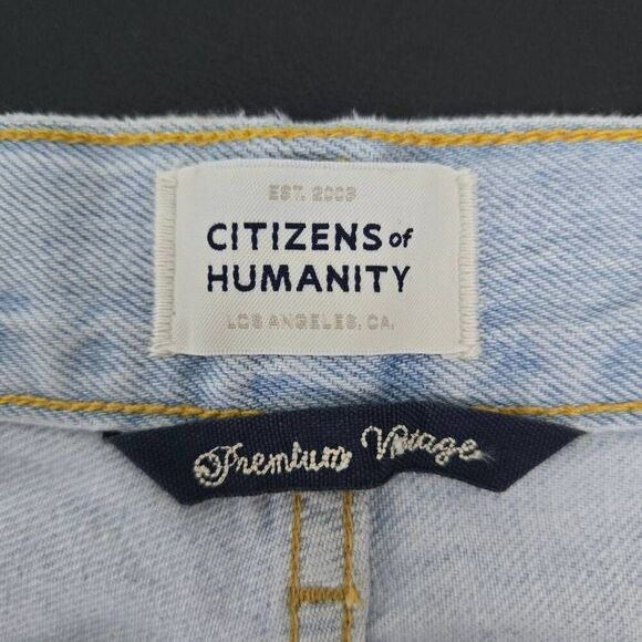 Citizens of Humanity Womens Annina Wide Leg Jeans Size 33 Blue High Rise NWT - Picture 5 of 9